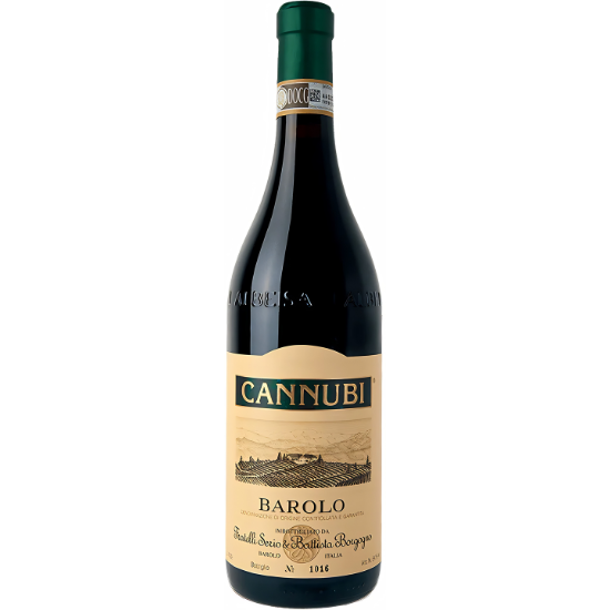 Barolo Cannubi Fratelli Serio & Battista Borgogno 2020 DW-95 Pts