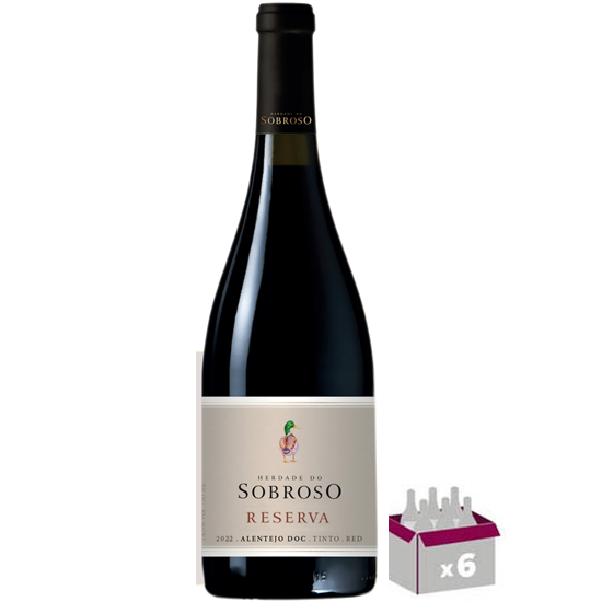 Kit c/06 Grfs. - Herdade do Sobroso Reserva Tinto 2023
