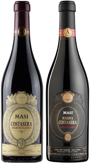 Kit Amarone Masi Costasera Classico e Riserva - 2 Garrafas