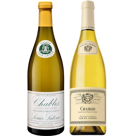 Box Chablis Grandes Produtores - Louis Latour & Louis Jadot - Kit C/4 garrafas