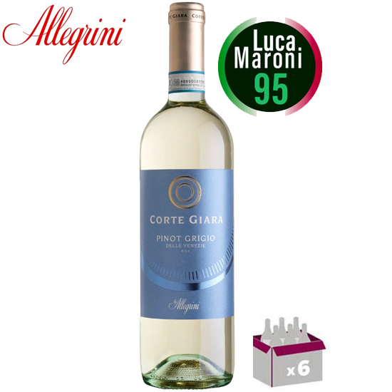 Kit C/06 Grfs. - Allegrini Corte Giara Pinot Grigio Delle Veneze DOC 2025 *Safra Nova