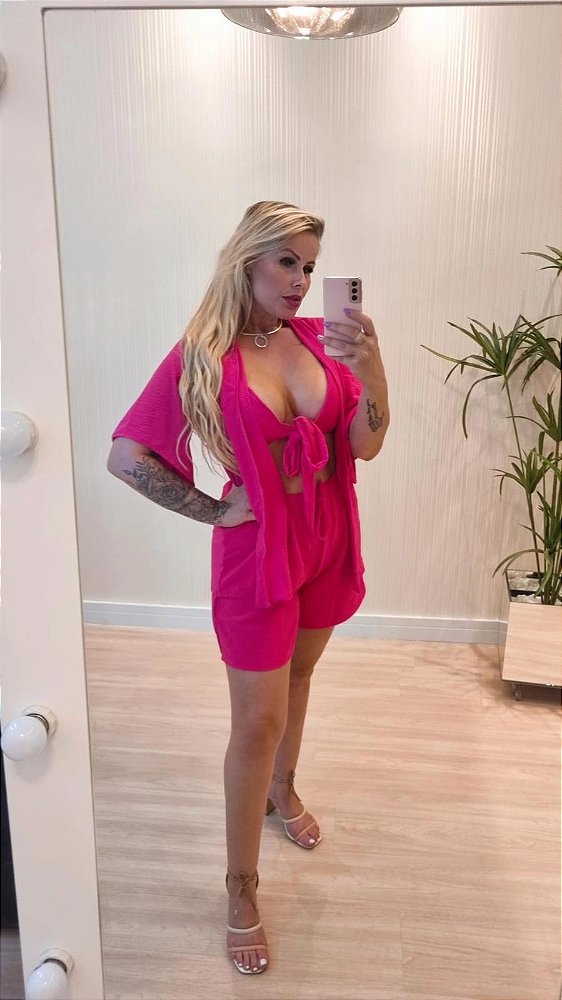 Conjunto Leda Pink