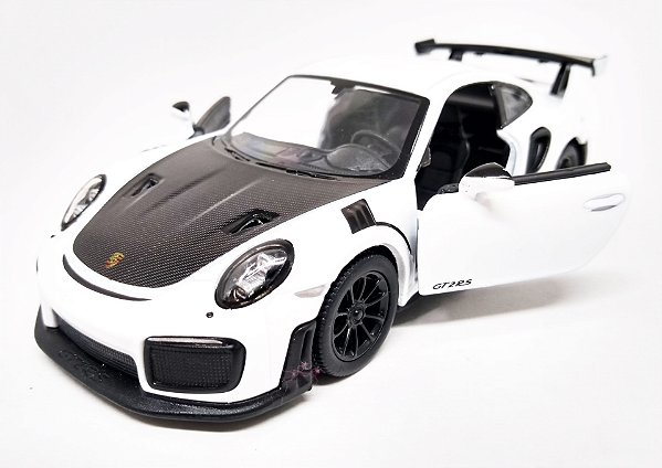 Porsche 911 GT2 RS Branco - Escala 1/36 12 CM