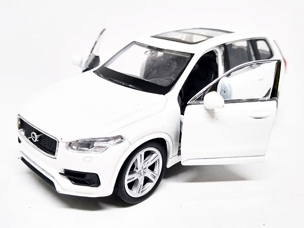 Volvo XC90 T6 Branco - Escala 1/38 -12 CM