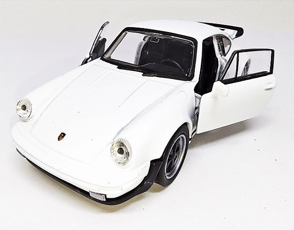 Porsche 911 Turbo 1974 Branco - Escala 1/43 11 CM