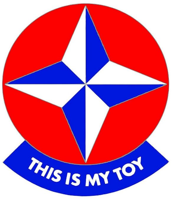Adesivos Thys is My Toy - Esse é meu brinquedo - Estrela