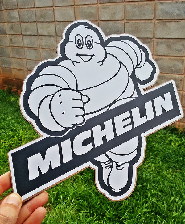 Placa Decorativa Michelin