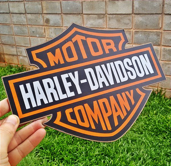 Placa Decorativa Harley Davidson