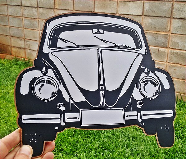 Placa Decorativa Volkswagen Fusca