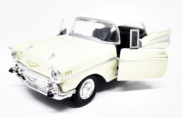 Chevrolet Bel Air  1957 Bege - Escala 1/38 - 12 CM