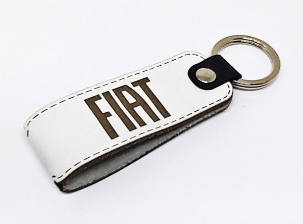 Chaveiro em Couro Legítimo Fiat