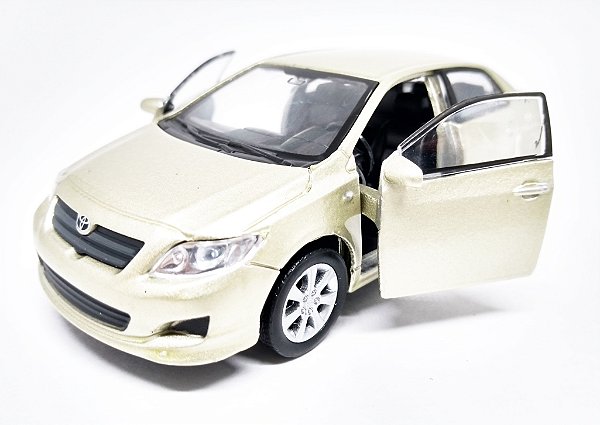 Toyota Corolla Dourado - ESCALA 1/43 - 12 CM
