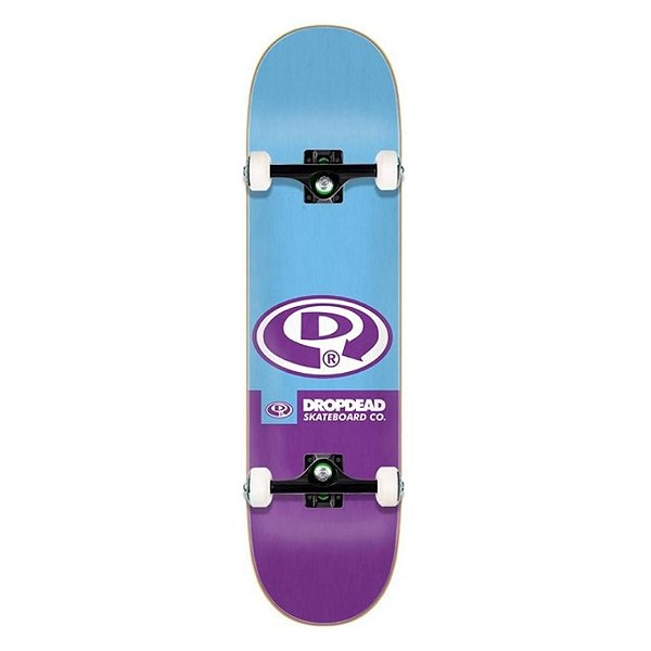 skate Montado Drop Dead Kids Prime Azul/Roxo
