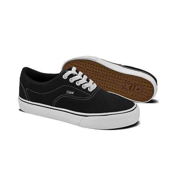 Tênis Qix Sunset Preto com Branco