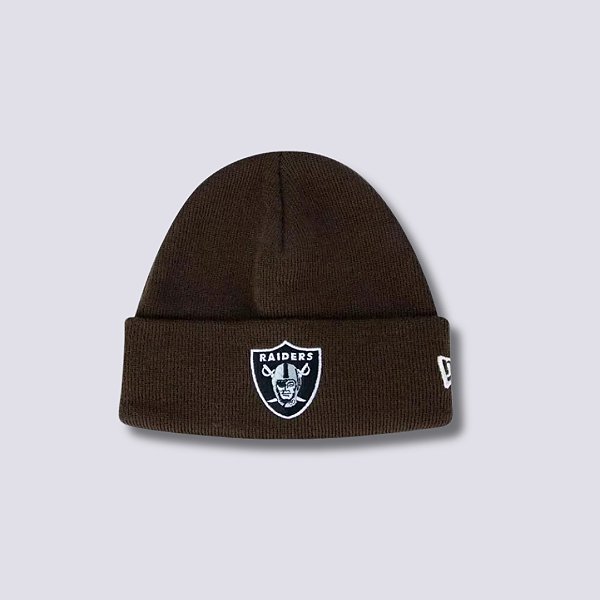 Gorro New Era Raiders Marrom
