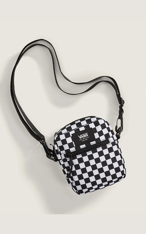 Bolsa bail shoulder black white