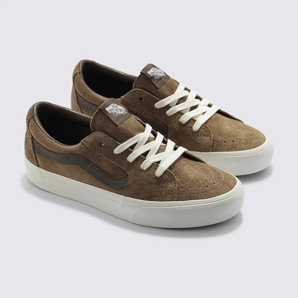 Tênis Vans Sk8-Low Suede Brown