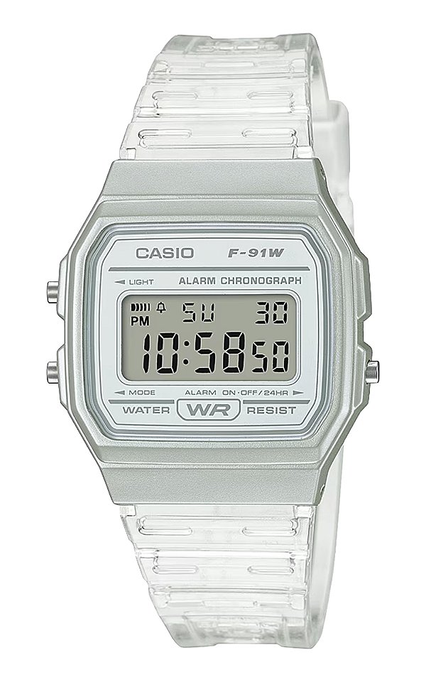 Relógio Casio Vintage Digital Prata 21g
