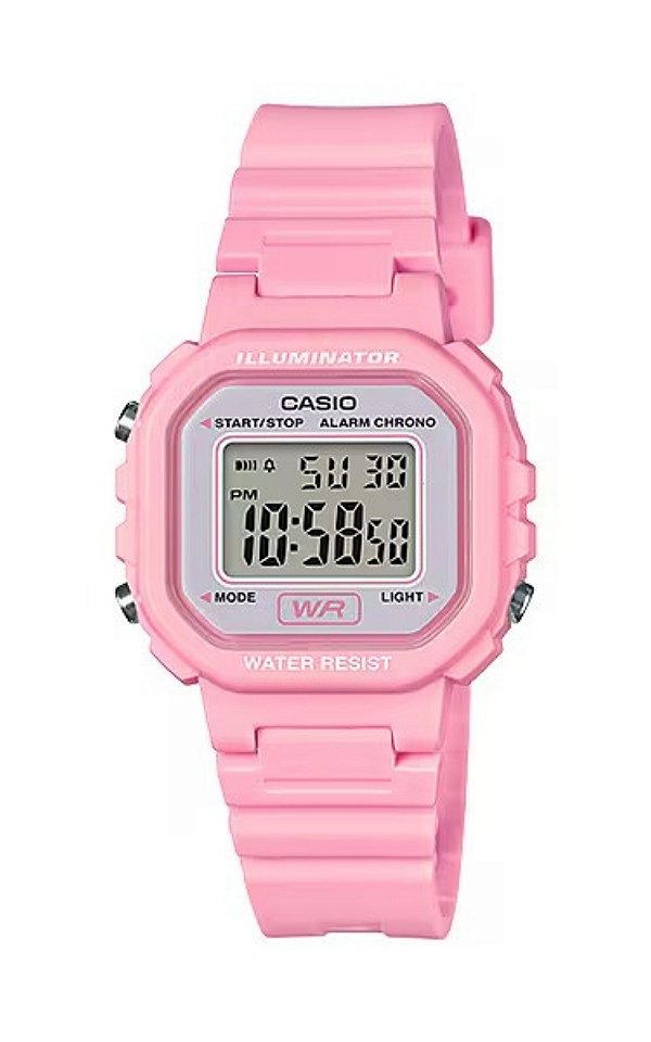 Relógio Casio Mini iluminator Digital Rosa 16g