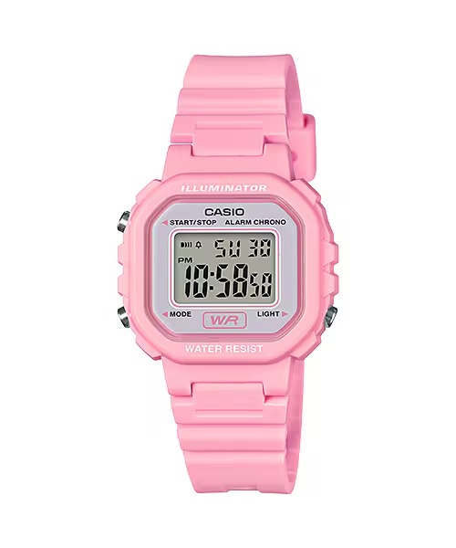 Relógio Casio Mini iluminator Digital Rosa 16g