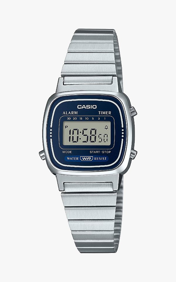 Relogio casio Vintage Metal LA670 - Marinho