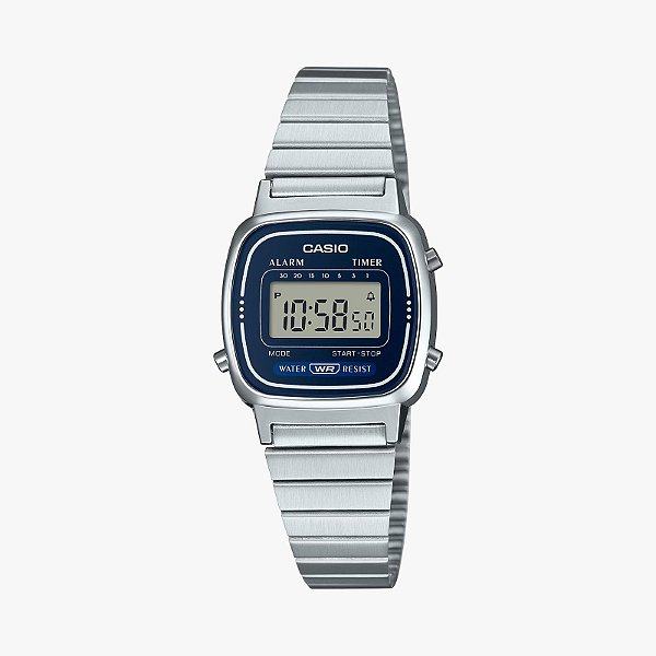 Relogio casio Vintage Metal LA670 - Marinho
