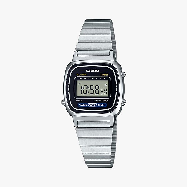 Relogio casio Vintage Metal LA670 - Preto