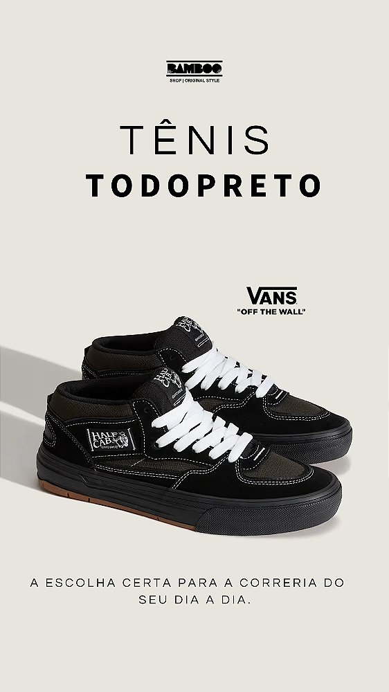 Vans Half Cab All Black