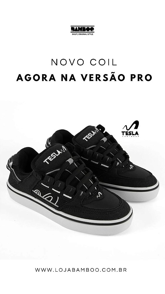 Tênis Tesla Coil Pro Black Reflect