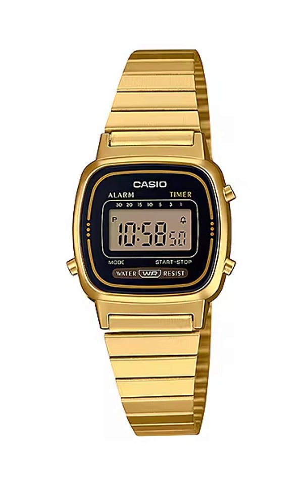 Relogio casio Vintage Metal LA670wga-1 Dourado