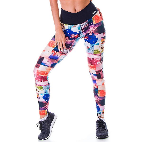 Calça Legging Austrália Est Exclusiva U