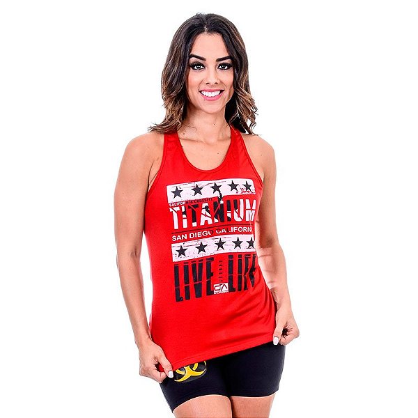 Camiseta Regata San Diego Vermelha