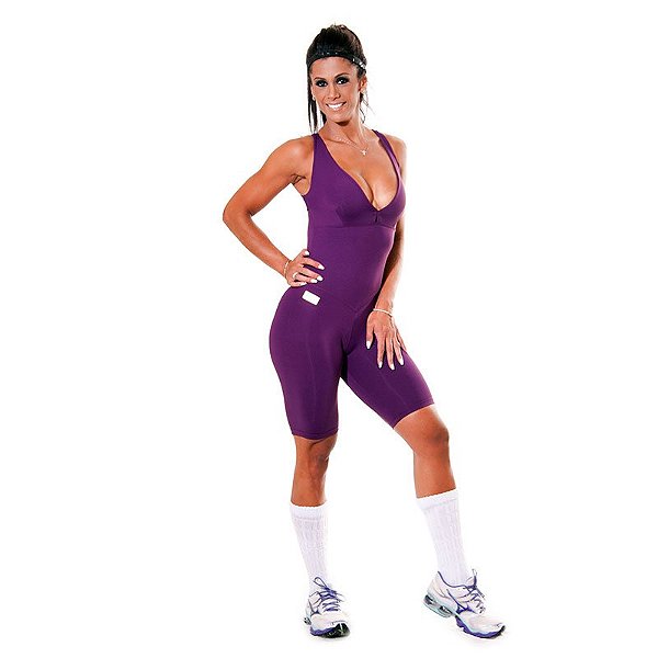 Macacão Ciclista Tecnologic Roxo