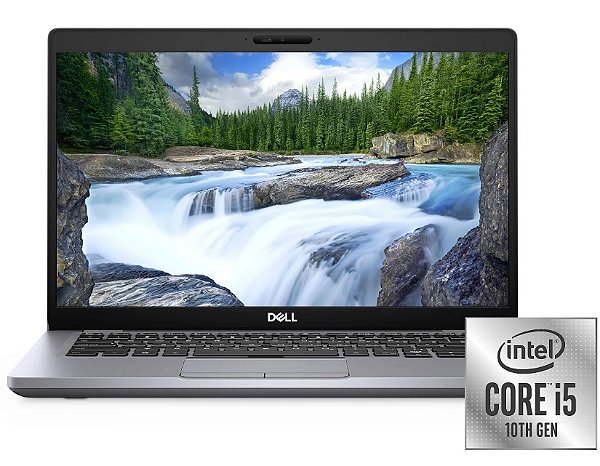 Notebook Dell Latitude 5410 Core i5 10º, 8 GB, SSD 256 NvME, 14"