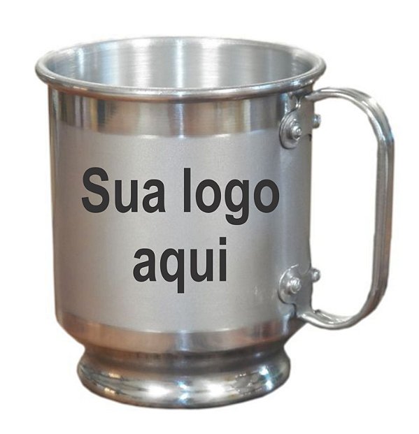 Caneca Alumínio 500ml Personalizada do Seu Jeito