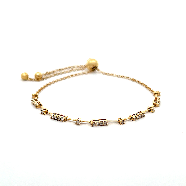 Pulseira de Ouro Amarelo 18k (Ps14586)