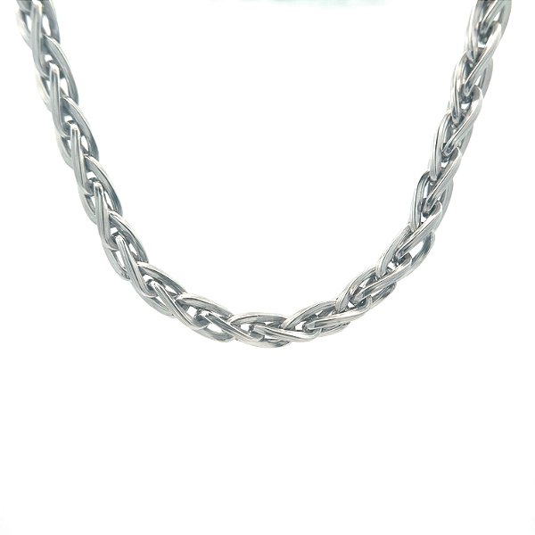 Corrente de Ouro Branco 18k (C174)