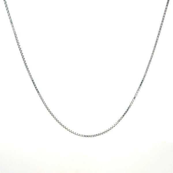 Corrente de Ouro Branco 18k (C123)