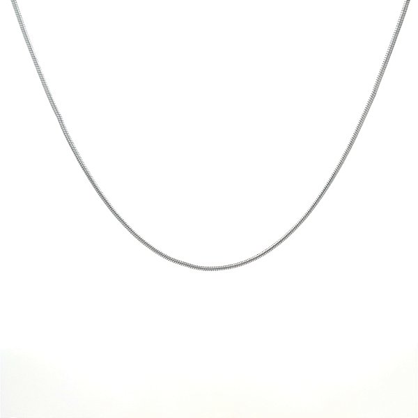 Corrente de Ouro Branco 18k (C162)