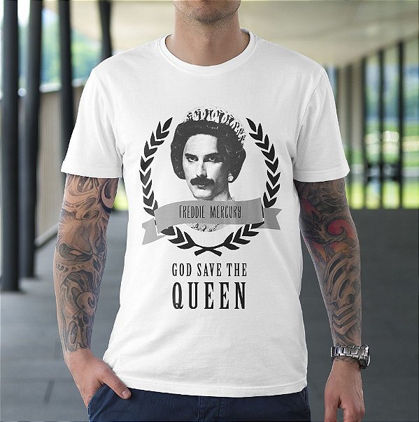 Camiseta God Save the Queen - O melhor da Cultura Pop, Geek e nerd em um só  Lugar!