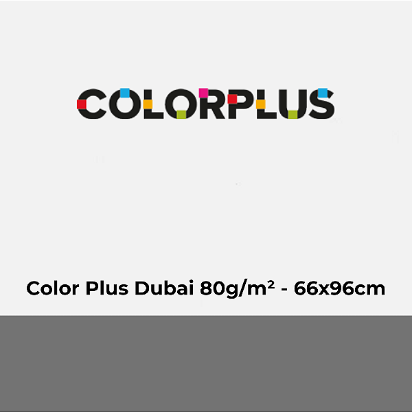 Papel Color Plus Dubai 80g/m² 66x96cm - Pacote com 50 folhas