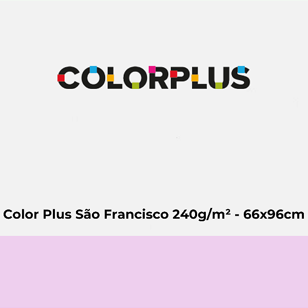 Papel Color Plus São Francisco 240g/m² 66x96cm - Pacote com 25 folhas