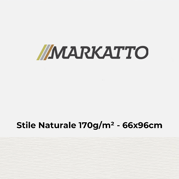Papel Markatto Stile Naturale 170g/m² 66x96cm - Pacote com 25 folhas