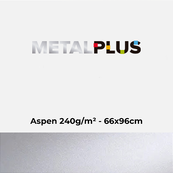 Papel Aspen 240g/m² 66x96cm - Pacote com 25 folhas