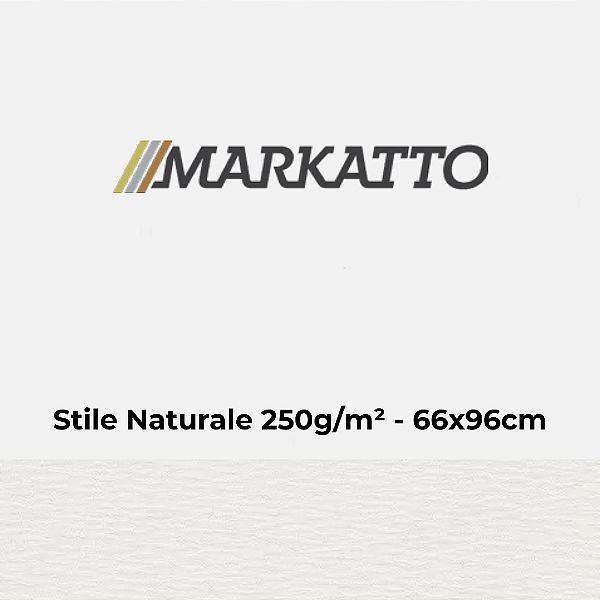 Papel Markatto Stile Naturale 250g/m² 66x96cm - Pacote com 25 folhas