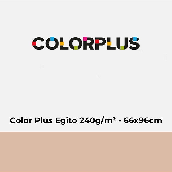 Papel Color Plus Egito 240g/m² 66x96cm - Pacote com 25 folhas