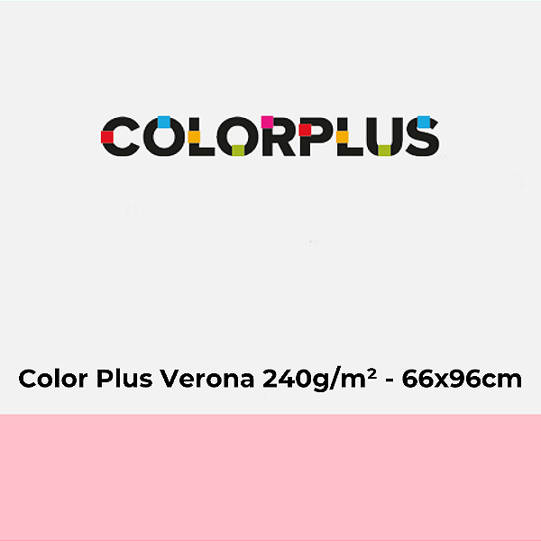 Papel Color Plus Verona 240g/m² 66x96cm - Pacote com 25 folhas