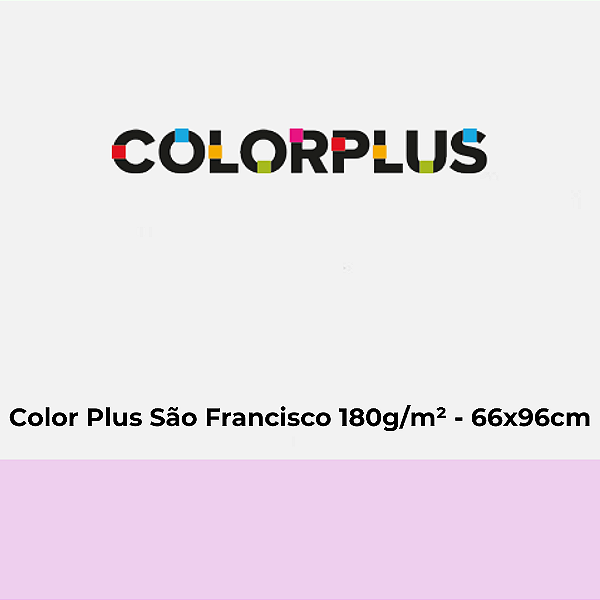 Papel Color Plus São Francisco 180g/m² 66x96cm - Pacote com 25 folhas