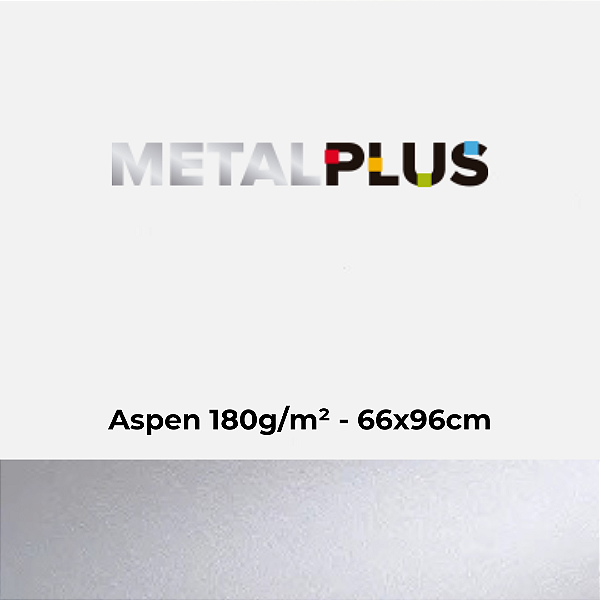Papel Aspen 180g/m² 66x96cm - Pacote com 50 folhas