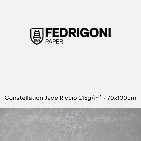Papel Constellation Jade Raster 215g/m² Tamanho 70x100cm - Pacote com 25 folhas